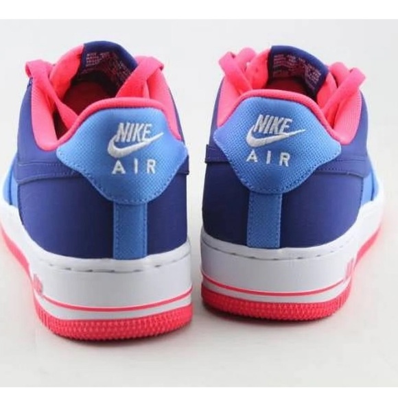 Nike Air Force 1 Low Distance Blue Atomic Red US12 - Picture 3 of 10